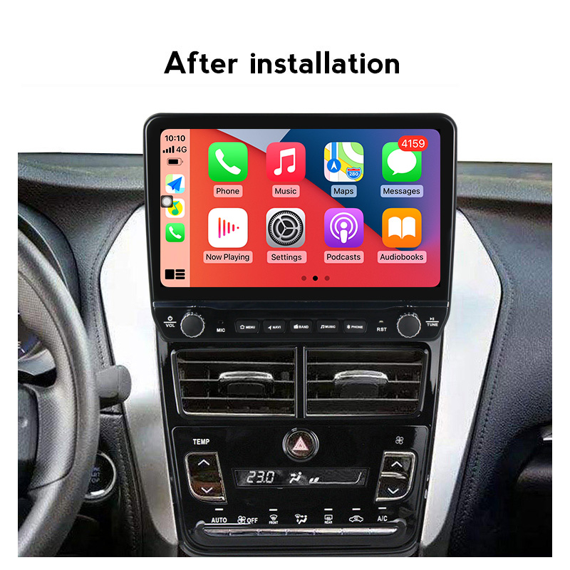 Navigatie dedicata Vios 2018-2019 cu butoane rotative model 2024, 9 Inch, 2GB RAM 32GB ROM, Quadcore, Android 13, WiFi, Bluetooth, Magazin Play [2]