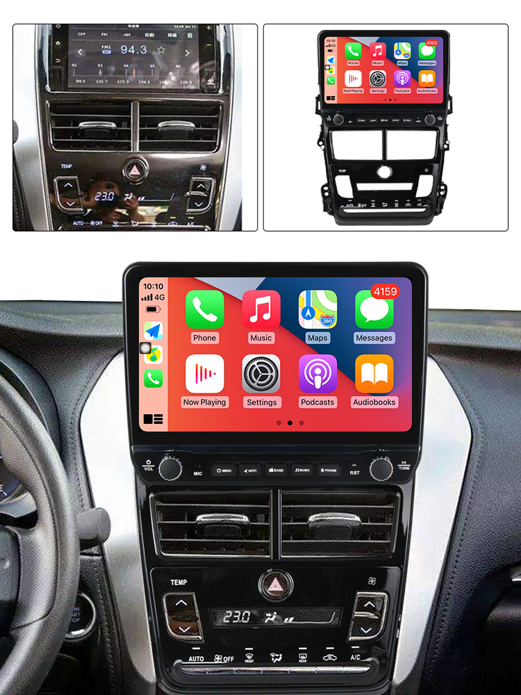 Navigatie dedicata Vios 2018-2019 cu butoane rotative model 2024, 9 Inch, 2GB RAM 32GB ROM, Quadcore, Android 13, WiFi, Bluetooth, Magazin Play [4]