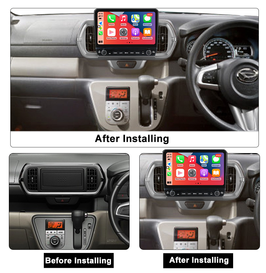 Navigatie dedicata Passo 2016-2021 cu butoane rotative model 2024, 9 Inch, 2GB RAM 32GB ROM, Quadcore, Android 13, WiFi, Bluetooth, Magazin Play [9]