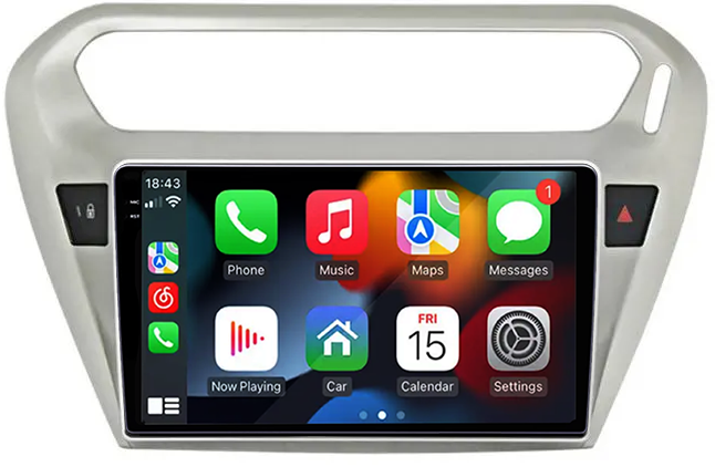 Navigatie dedicata Peugeot 301 2013-2016, 12GB RAM 256GB ROM, Android 13, Rezolutie 2K, Display QLED, 9", DSP, Carplay, Android Auto, Internet, Youtube, Waze, Wi Fi, USB [4]