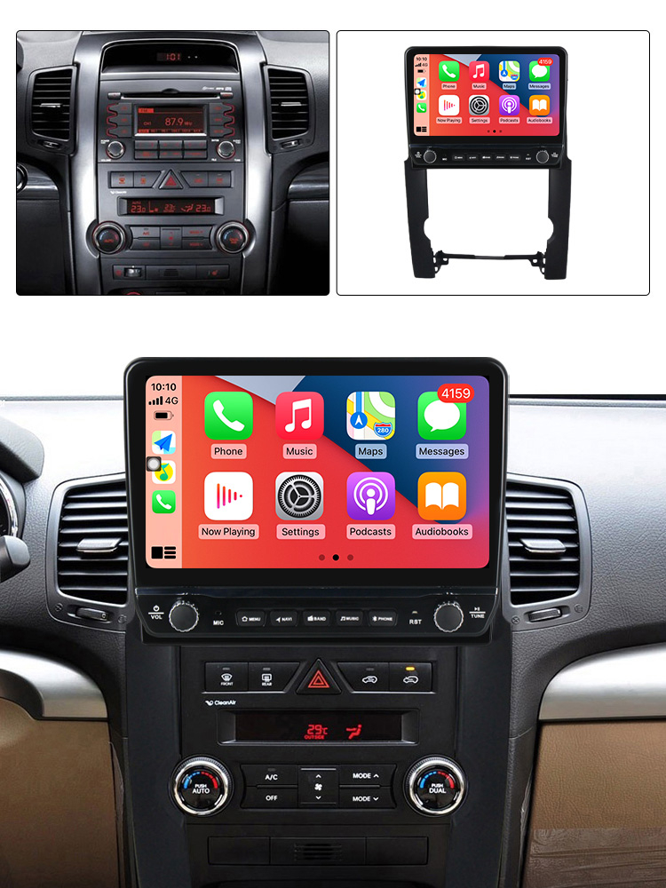 Navigatie dedicata Sorento 2009-2012 cu butoane rotative model 2024, 10 Inch, 2GB RAM 32GB ROM, Quadcore, Android 13, WiFi, Bluetooth, Magazin Play [4]