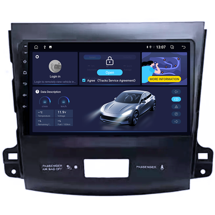 (Resigilata) Navigatie dedicata Peugeot 4007 ( 2007 - 2012 ), 2GB RAM 32GB ROM, Quad Core, Display 9" IPS Full HD, Carplay, Android 13, Bluetooth, Magazin Play, Suport camere AHD [8]