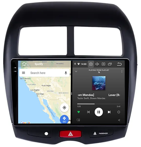 Navigatie dedicata Peugeot 4008, 12GB RAM 256GB ROM, Android 13, Rezolutie 2K, Display QLED, 9", DSP, Carplay, Android Auto, Internet, Youtube, Waze, Wi Fi, USB [4]