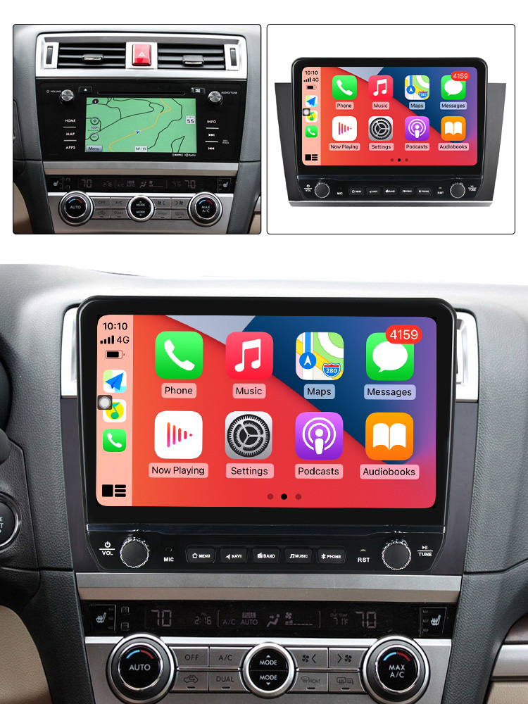 Navigatie dedicata Legacy Outback 2015-2018 cu butoane rotative model 2024, 9 Inch, 2GB RAM 32GB ROM, Quadcore, Android 13, WiFi, Bluetooth, Magazin Play [4]