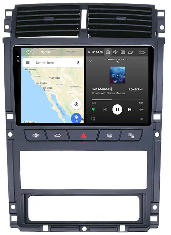 Navigatie dedicata Peugeot 405 2010-2019, 12GB RAM 256GB ROM, Android 13, Rezolutie 2K, Display QLED, 9", DSP, Carplay, Android Auto, Internet, Youtube, Waze, Wi Fi, USB [4]