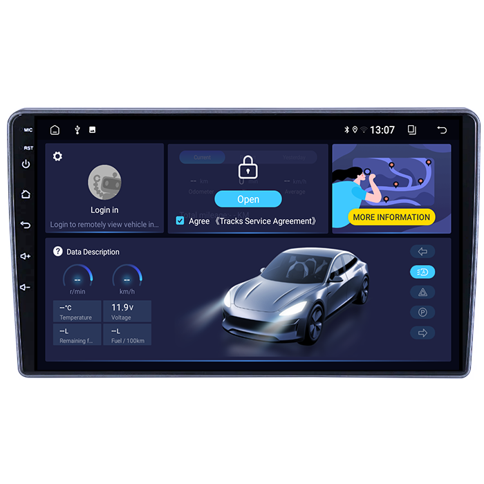 (Resigilata) Navigatie dedicata Peugeot 407 2004-2008, 2GB RAM 32GB ROM, Quad Core, Display 9" IPS Full HD, Carplay, Android 13, Bluetooth, Magazin Play, Suport camere AHD [5]