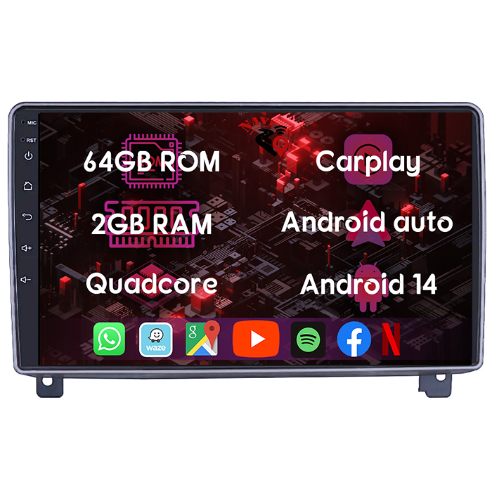 (Resigilata) Navigatie dedicata Peugeot 407 2004-2011, 2GB RAM 32GB ROM, Quad Core, Display 9" IPS Full HD, Carplay, Android 13, Bluetooth, Magazin Play, Suport camere AHD [10]