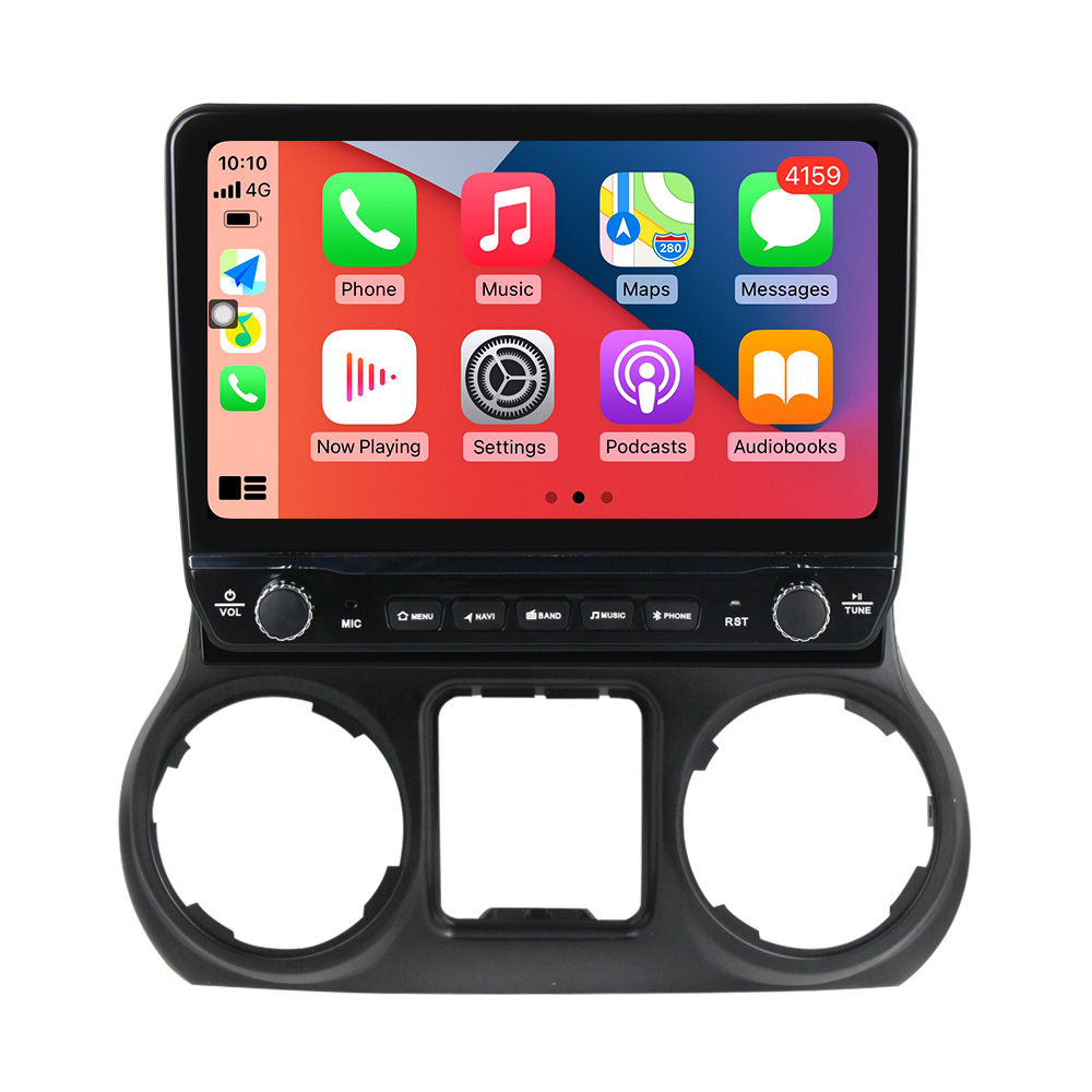 Navigatie dedicata Wrangler 2011-2016 cu butoane rotative model 2024, 10 Inch, 2GB RAM 32GB ROM, Quadcore, Android 13, WiFi, Bluetooth, Magazin Play [4]