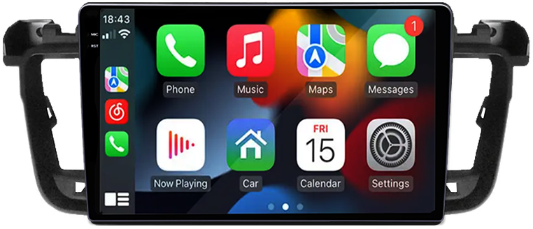 Navigatie dedicata Peugeot 508, 12GB RAM 256GB ROM, Android 13, Rezolutie 2K, Display QLED, 9", DSP, Carplay, Android Auto, Internet, Youtube, Waze, Wi Fi, USB [2]