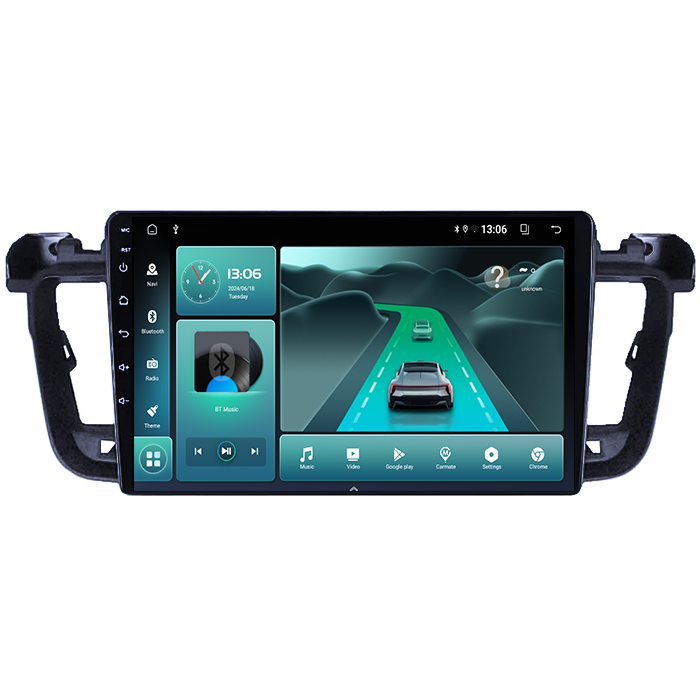 (Resigilata) Navigatie dedicata Peugeot 508 ( 2010 - 2018 ), 2GB RAM 32GB ROM, Quad Core, Display 9" IPS Full HD, Carplay, Android 13, Bluetooth, Magazin Play, Suport camere AHD [2]