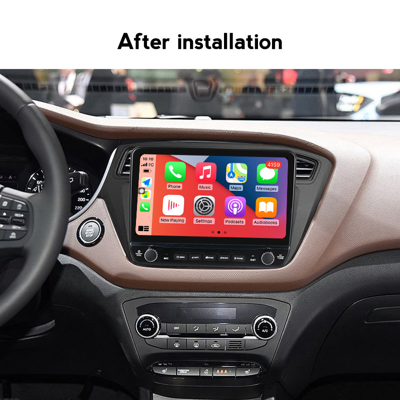 Navigatie dedicata I20 2015-2017 cu butoane rotative model 2024, 9 Inch, 2GB RAM 32GB ROM, Quadcore, Android 13, WiFi, Bluetooth, Magazin Play [4]
