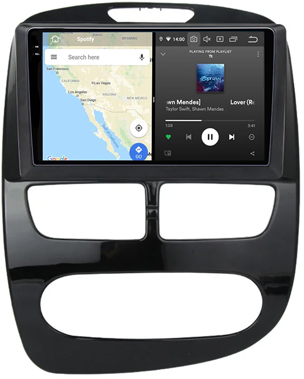 Navigatie dedicata Renault Captur 2016-2019, 12GB RAM 256GB ROM, Android 13, Rezolutie 2K, Display QLED, 9", DSP, Carplay, Android Auto, Internet, Youtube, Waze, Wi Fi, USB [4]