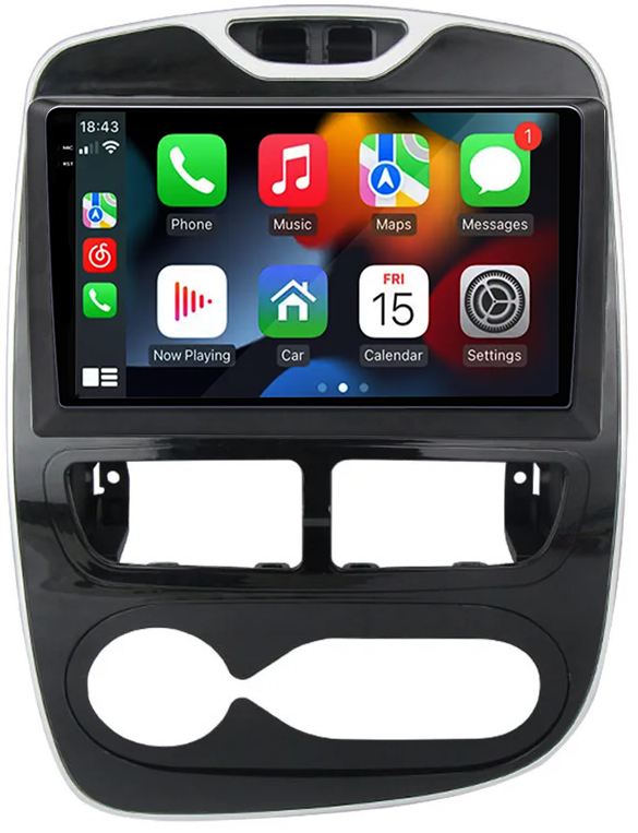 Navigatie dedicata Renault Clio 2017-2019, 12GB RAM 256GB ROM, Android 13, Rezolutie 2K, Display QLED, 10", DSP, Carplay, Android Auto, Internet, Youtube, Waze, Wi Fi, USB [3]