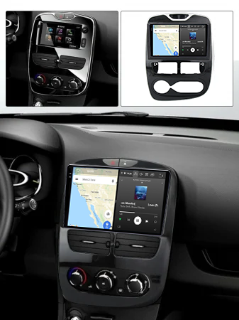 Navigatie dedicata Renault Clio 2017-2019, 12GB RAM 256GB ROM, Android 13, Rezolutie 2K, Display QLED, 10", DSP, Carplay, Android Auto, Internet, Youtube, Waze, Wi Fi, USB [4]