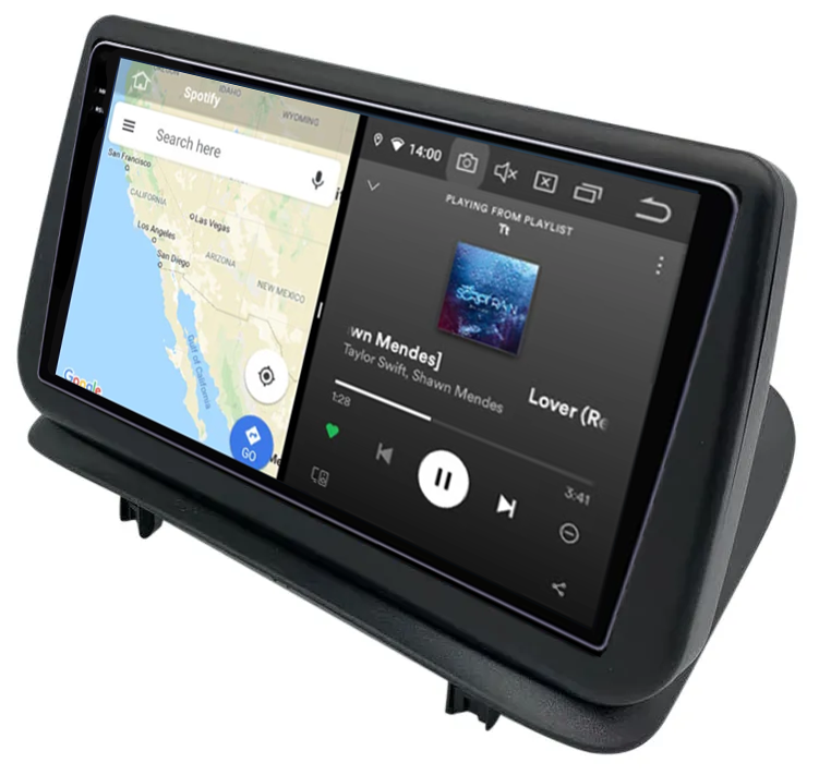 Navigatie dedicata Renault Clio3 2006-2019, 12GB RAM 256GB ROM, Android 13, Rezolutie 2K, Display QLED, 9", DSP, Carplay, Android Auto, Internet, Youtube, Waze, Wi Fi, USB [4]