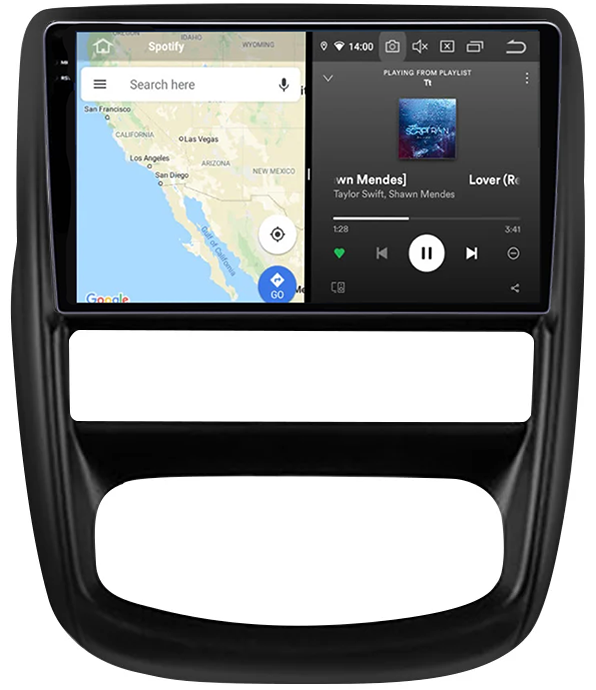 Navigatie dedicata Renault Duster 2010-2015, 12GB RAM 256GB ROM, Android 13, Rezolutie 2K, Display QLED, 9", DSP, Carplay, Android Auto, Internet, Youtube, Waze, Wi Fi, USB [4]