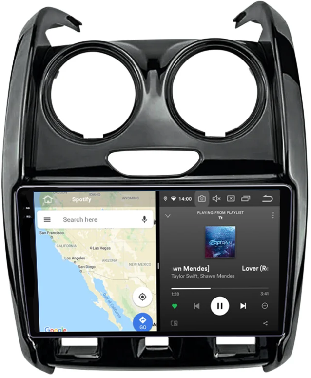 Navigatie dedicata Renault Duster 2015-2020 Lada Largus 2021, 16GB RAM 512GB ROM, Android 13, Rezolutie 2K, Display QLED, 9", DSP, Carplay, Android Auto, Internet, Youtube, Waze [4]