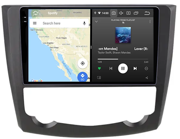 Navigatie dedicata Renault Kadjar 2015-2017, 12GB RAM 256GB ROM, Android 13, Rezolutie 2K, Display QLED, 9", DSP, Carplay, Android Auto, Internet, Youtube, Waze, Wi Fi, USB [3]