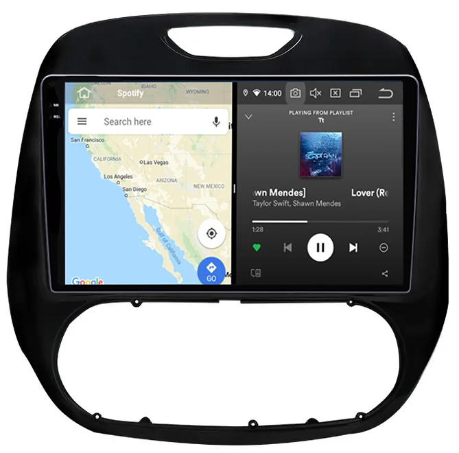 Navigatie dedicata Renault Kaptur 2016-2019, 12GB RAM 256GB ROM, Android 13, Rezolutie 2K, Display QLED, 9", DSP, Carplay, Android Auto, Internet, Youtube, Waze, Wi Fi, USB [3]