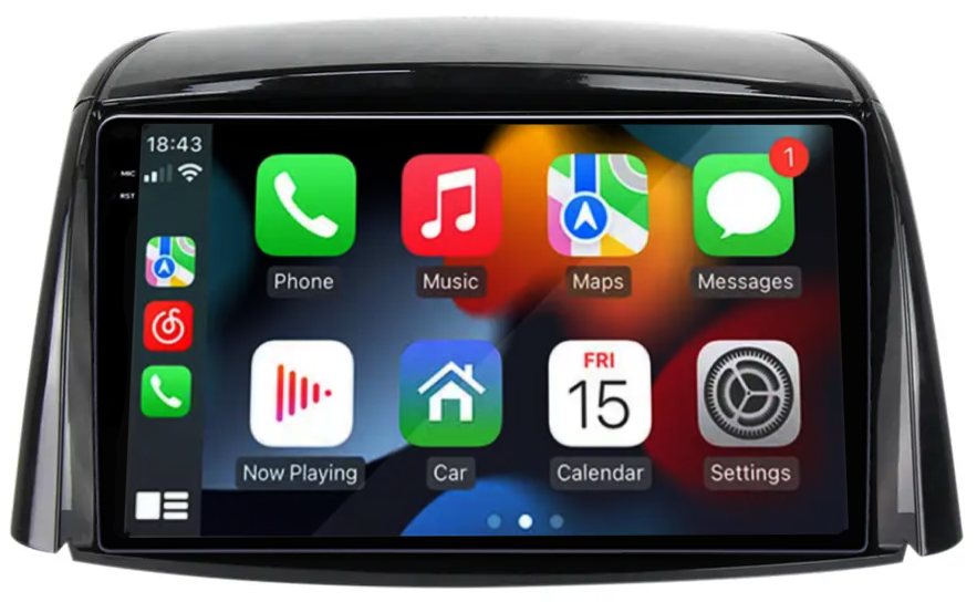 Navigatie dedicata Renault Koleos 2008-2016, 12GB RAM 256GB ROM, Android 13, Rezolutie 2K, Display QLED, 9", DSP, Carplay, Android Auto, Internet, Youtube, Waze, Wi Fi, USB [2]
