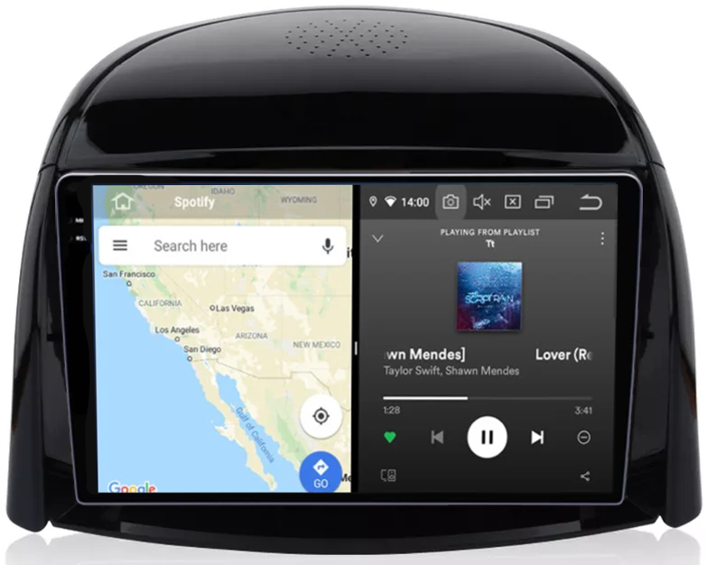 Navigatie dedicata Renault Koleos 2009-2016, 12GB RAM 256GB ROM, Android 13, Rezolutie 2K, Display QLED, 9", DSP, Carplay, Android Auto, Internet, Youtube, Waze, Wi Fi, USB [2]