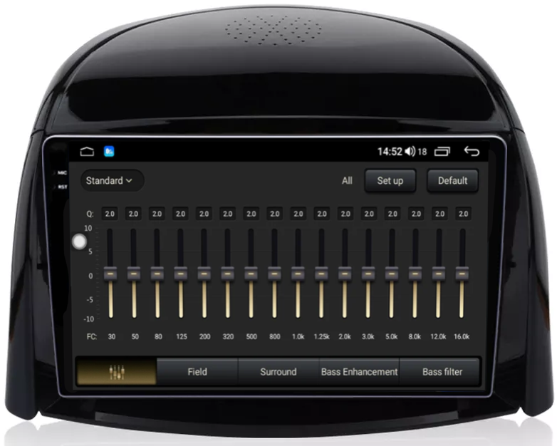 Navigatie dedicata Renault Koleos 2009-2016, 12GB RAM 256GB ROM, Android 13, Rezolutie 2K, Display QLED, 9", DSP, Carplay, Android Auto, Internet, Youtube, Waze, Wi Fi, USB [4]