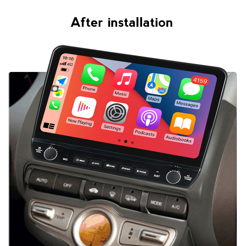 Navigatie dedicata Jazz City 2002-2007 cu butoane rotative model 2024, 9 Inch, 2GB RAM 32GB ROM, Quadcore, Android 13, WiFi, Bluetooth, Magazin Play [4]
