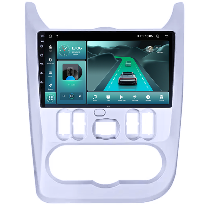 (Resigilata) Navigatie dedicata Renault Logan 2009-2015, 2GB RAM 32GB ROM, Quad Core, Display 9" IPS Full HD, Carplay, Android 13, Bluetooth, Magazin Play, Suport camere AHD [2]