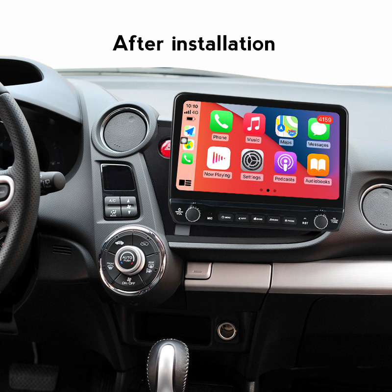 Navigatie dedicata Insight 2009-2014 cu butoane rotative model 2024, 4 GB RAM 64 ROM, Quadcore, Android 13, Display QLED, 9", DSP, Carplay, Android Auto, Internet, Youtube , Waze , WI-FI [5]