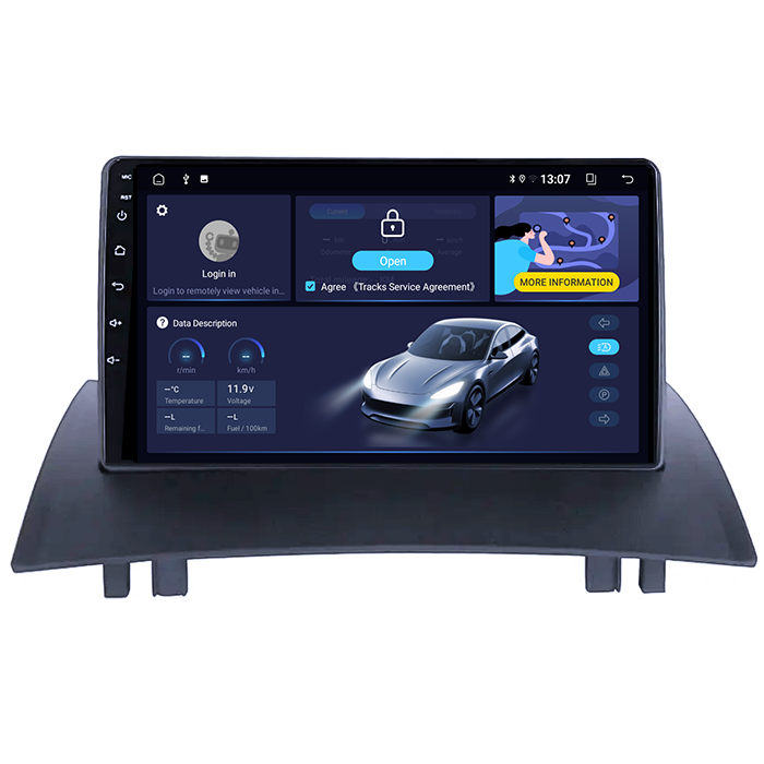 (Resigilata) Navigatie dedicata Renault Megane 2 2002-2009, 2GB RAM 32GB ROM, Quad Core, Display 9" IPS Full HD, Carplay, Android 13, Bluetooth, Magazin Play, Suport camere AHD [11]