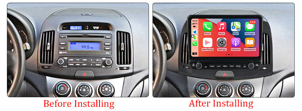 Navigatie dedicata Elantra 2006-2011 cu butoane rotative model 2024, 9 Inch, 2GB RAM 32GB ROM, Quadcore, Android 13, WiFi, Bluetooth, Magazin Play [5]