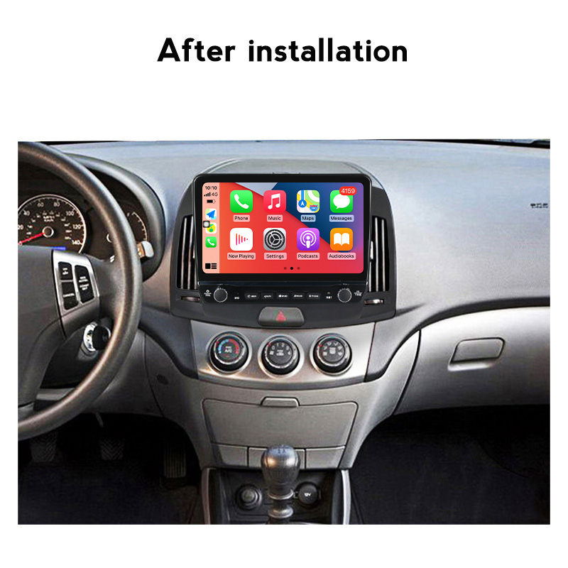 Navigatie dedicata Elantra 2006-2011 cu butoane rotative model 2024, 9 Inch, 2GB RAM 32GB ROM, Quadcore, Android 13, WiFi, Bluetooth, Magazin Play [3]