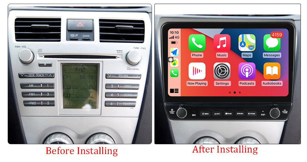 Navigatie dedicata Vios 2007-2012 cu butoane rotative model 2024, 9 Inch, 2GB RAM 32GB ROM, Quadcore, Android 13, WiFi, Bluetooth, Magazin Play [5]