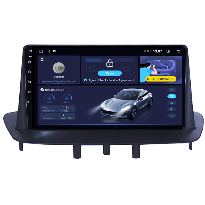 (Resigilata) Navigatie dedicata Renault Megane 3 2008-2014, 2GB RAM 32GB ROM, Quad Core, Display 9" IPS Full HD, Carplay, Android 13, Bluetooth, Magazin Play, Suport camere AHD [9]