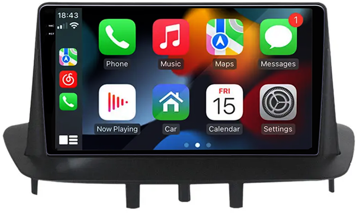 Navigatie dedicata Renault Megane 3 2008-2014, 12GB RAM 256GB ROM, Android 13, Rezolutie 2K, Display QLED, 9", DSP, Carplay, Android Auto, Internet, Youtube, Waze, Wi Fi, USB [2]