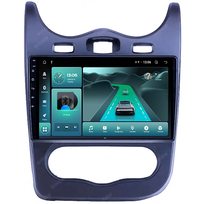 (Resigilata) Navigatie dedicata Renault Sandero 2013-2014, 2GB RAM 32GB ROM, Quad Core, Display 9" IPS Full HD, Carplay, Android 13, Bluetooth, Magazin Play, Suport camere AHD [8]