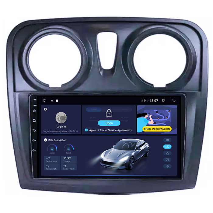 (Resigilata) Navigatie dedicata Renault Sandero 2017+, 2GB RAM 32GB ROM, Quad Core, Display 9" IPS Full HD, Carplay, Android 13, Bluetooth, Magazin Play, Suport camere AHD [7]