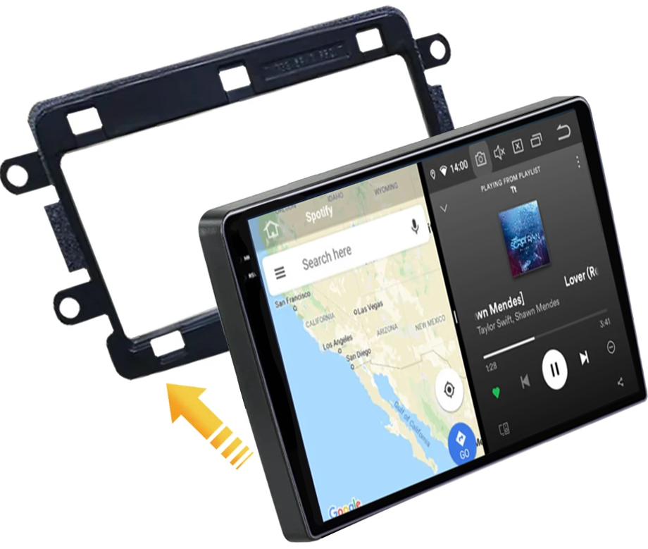 Navigatie dedicata Renault Sandero Dacia Duster Captur, 12GB RAM 256GB ROM, Android 13, Rezolutie 2K, Display QLED, 9", DSP, Carplay, Android Auto, Internet, Youtube, Waze, Wi Fi, [3]