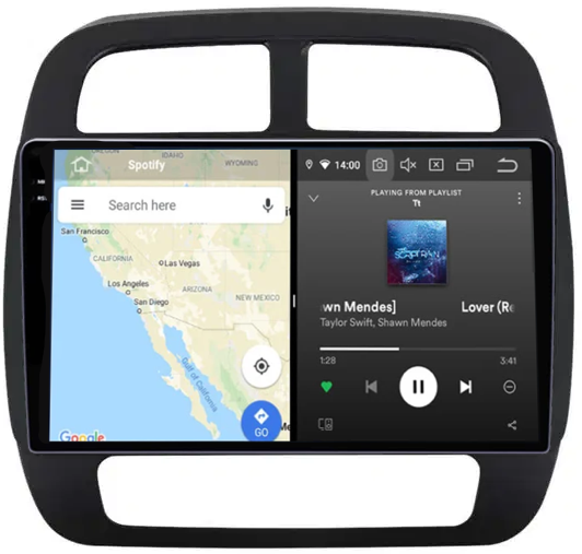 Navigatie dedicata Renault Spring 2021+, 12GB RAM 256GB ROM, Android 13, Rezolutie 2K, Display QLED, 10", DSP, Carplay, Android Auto, Internet, Youtube, Waze, Wi Fi, USB [3]