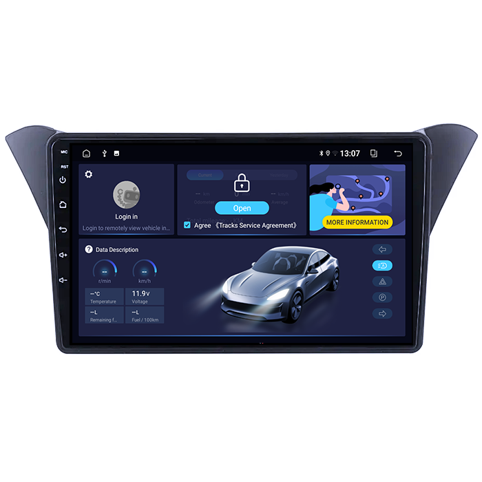 (Resigilata) Navigatie dedicata Rohens Coupe 2012 , 2GB RAM 32GB ROM, Quad Core, Display 9" IPS Full HD, Carplay, Android 13, Bluetooth, Magazin Play, Suport camere AHD [13]