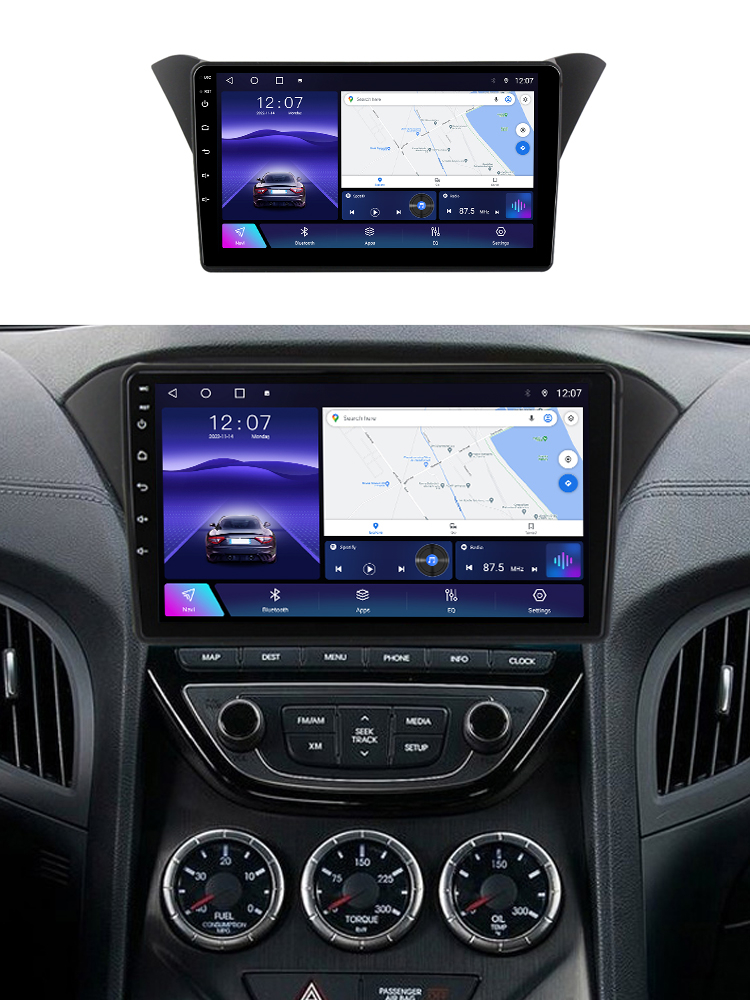 (Resigilata) Navigatie dedicata Rohens Coupe 2012 , 2GB RAM 32GB ROM, Quad Core, Display 9" IPS Full HD, Carplay, Android 13, Bluetooth, Magazin Play, Suport camere AHD [7]
