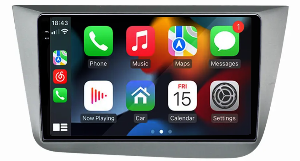 Navigatie dedicata Seat Altea 2004-2015 , 12GB RAM 256GB ROM, Android 13, Rezolutie 2K, Display QLED, 9", DSP, Carplay, Android Auto, Internet, Youtube, Waze, Wi Fi, USB [3]