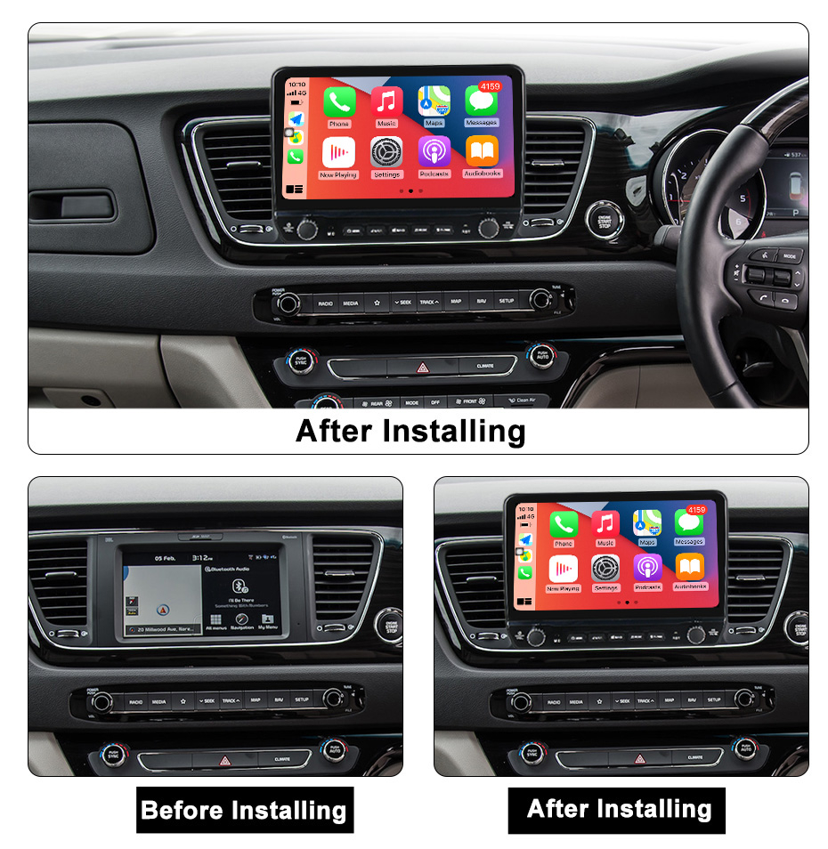 Navigatie dedicata Carnival 2014-2020 cu butoane rotative model 2024, 9 Inch, 2GB RAM 32GB ROM, Quadcore, Android 13, WiFi, Bluetooth, Magazin Play [5]