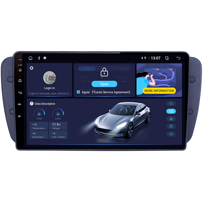(Resigilata) Navigatie dedicata Seat Ibiza 2009-2013, 2GB RAM 32GB ROM, Quad Core, Display 9" IPS Full HD, Carplay, Android 13, Bluetooth, Magazin Play, Suport camere AHD [5]