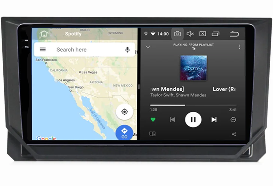 Navigatie dedicata Seat Ibiza 2017-2022, 12GB RAM 256GB ROM, Android 13, Rezolutie 2K, Display QLED, 9", DSP, Carplay, Android Auto, Internet, Youtube, Waze, Wi Fi, USB [5]