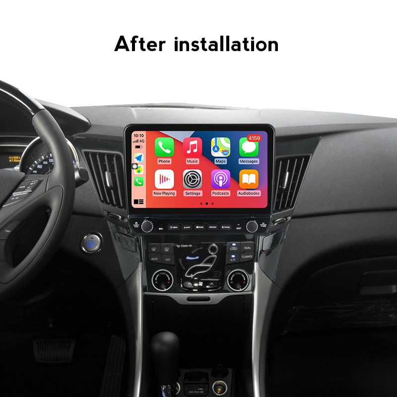 Navigatie dedicata Sonata 2009-2014 cu butoane rotative model 2024, 9 Inch, 2GB RAM 32GB ROM, Quadcore, Android 13, WiFi, Bluetooth, Magazin Play [4]