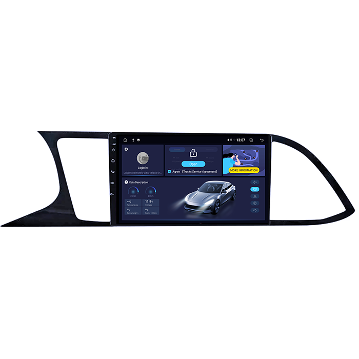 (Resigilata) Navigatie dedicata Seat Leon 2012-2018, 2GB RAM 32GB ROM, Quad Core, Display 9" IPS Full HD, Carplay, Android 13, Bluetooth, Magazin Play, Suport camere AHD [5]