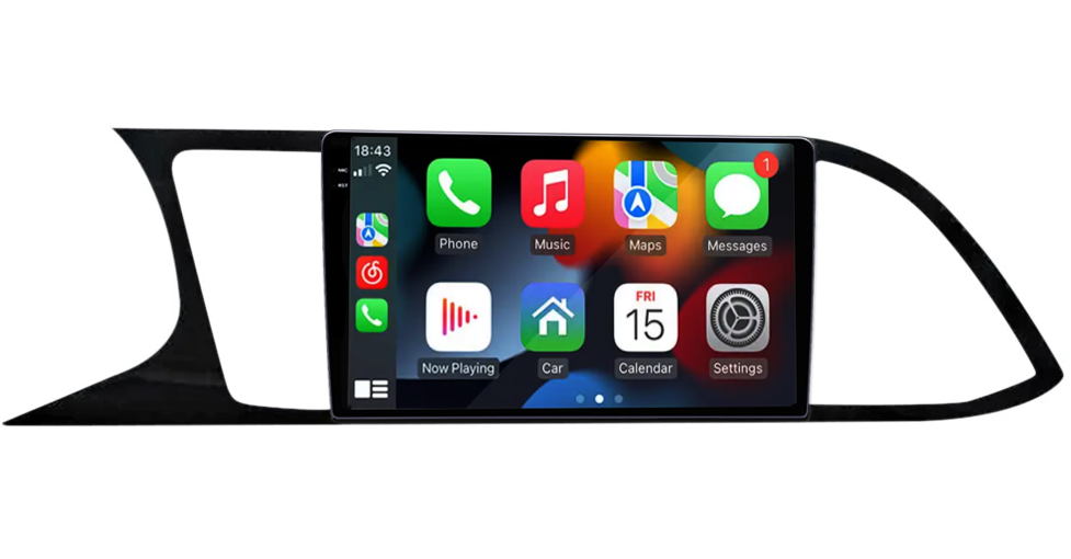 Navigatie dedicata Seat Leon 2012-2018, 12GB RAM 256GB ROM, Android 13, Rezolutie 2K, Display QLED, 9", DSP, Carplay, Android Auto, Internet, Youtube, Waze, Wi Fi, USB [5]