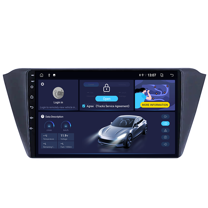 (Resigilata) Navigatie dedicata Skoda Fabia 2015, 2GB RAM 32GB ROM, Quad Core, Display 9" IPS Full HD, Carplay, Android 13, Bluetooth, Magazin Play, Suport camere AHD [4]