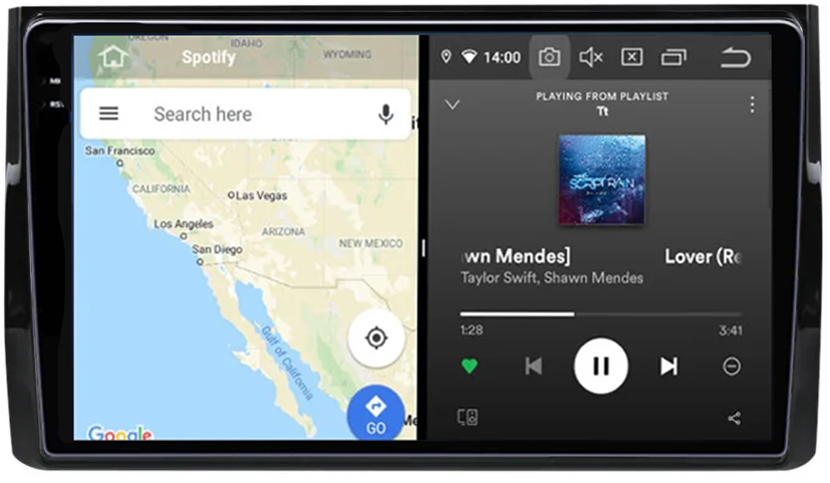 Navigatie dedicata Skoda Kodiaq 2016-2018, 12GB RAM 256GB ROM, Android 13, Rezolutie 2K, Display QLED, 9", DSP, Carplay, Android Auto, Internet, Youtube, Waze, Wi Fi, USB [2]